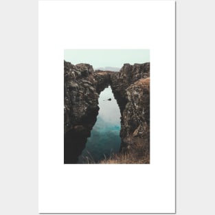 My heart stayed in Iceland - landscape photography Posters and Art